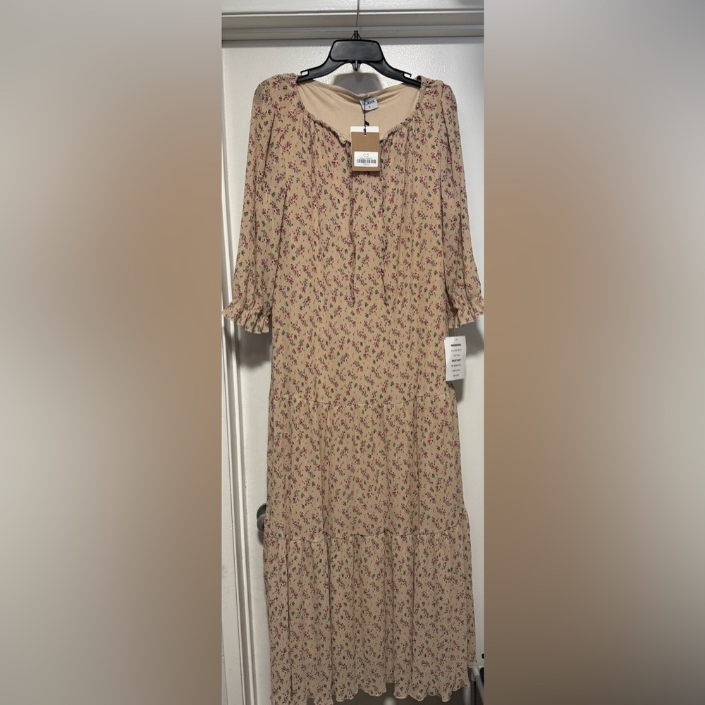 Dress Blank Maxi Dress NWT!